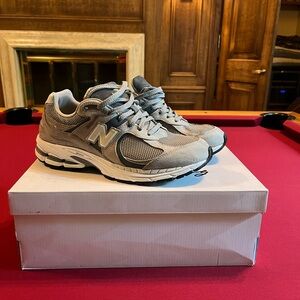 New Balance Light Gray Athletic Shoes